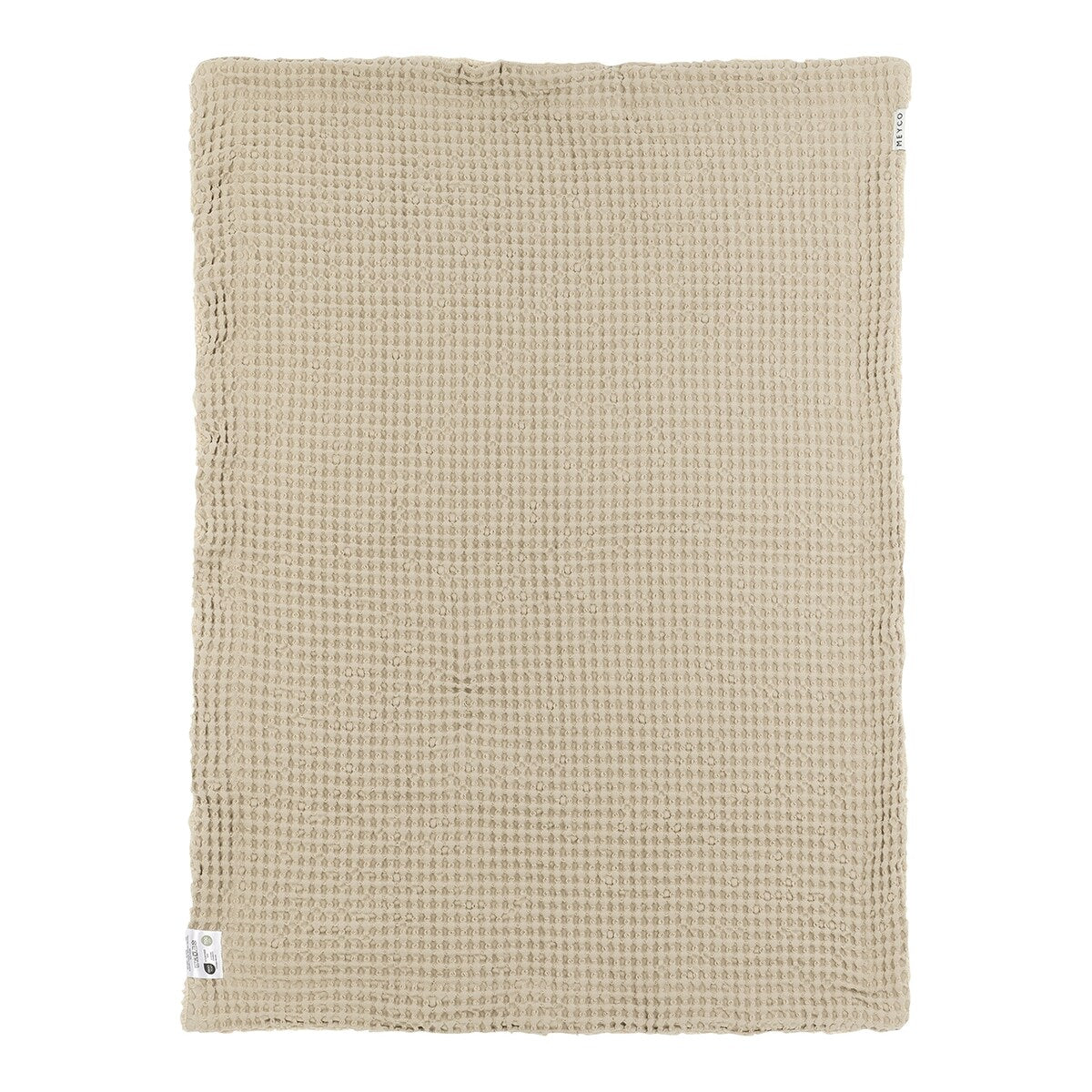 Babyteppe vinter vaffelpiqué 75x100 cm TOG 2.0 bakside med teddyfleece