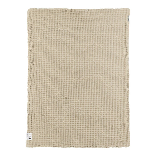 Babyteppe vinter vaffelpiqué 75x100 cm TOG 2.0 bakside med teddyfleece