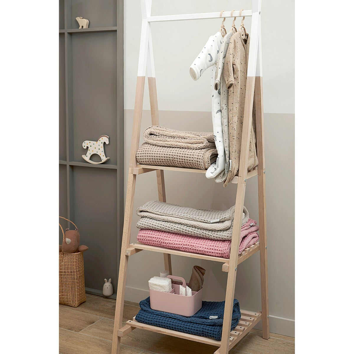 Babyteppe vinter vaffelpiqué 75x100 cm TOG 2.0 - Meyco Baby