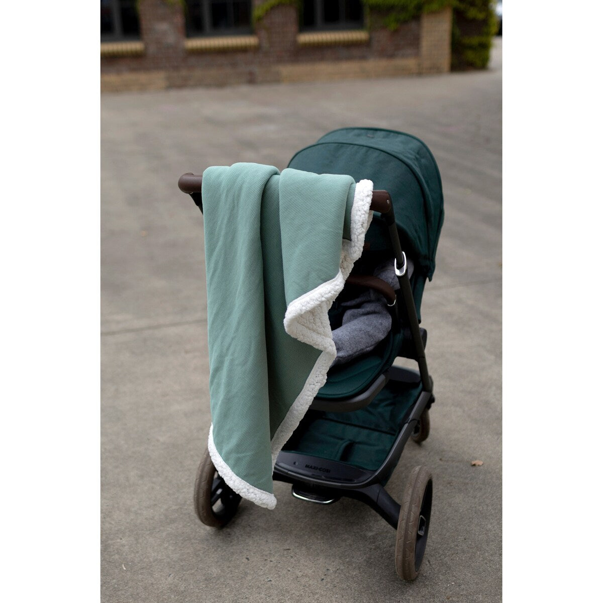 Babyteppe Winter Teddy 70x100 cm bomull og fleece - Ullenboom