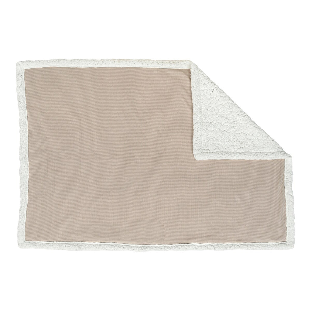 Babyteppe Winter Teddy 70x100 cm bomull og fleece - Ullenboom