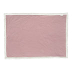 Babyteppe Winter Teddy 70x100 cm bomull og fleece detalj av stoff