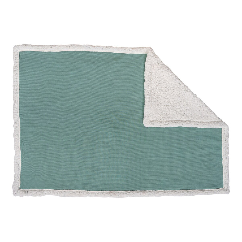 Babyteppe Winter Teddy 70x100 cm bomull og fleece - Ullenboom