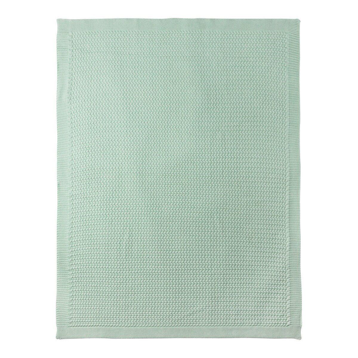 Babyteppesett med kanin gripering 80x100 cm bomull - BORNINO HOME