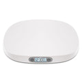 Babyvekt BabyCare med målebånd, opptil 25 kg, hvit for trygg veiing av baby