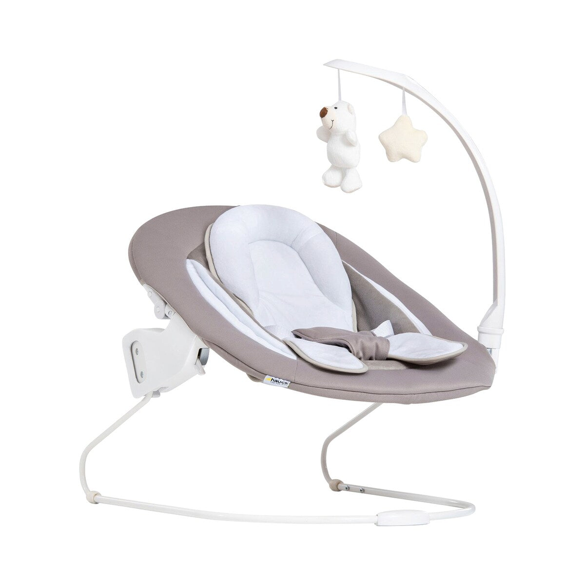 Bakside av Babyvipp Alpha Bouncer 2in1 Deluxe med justerbar rygg