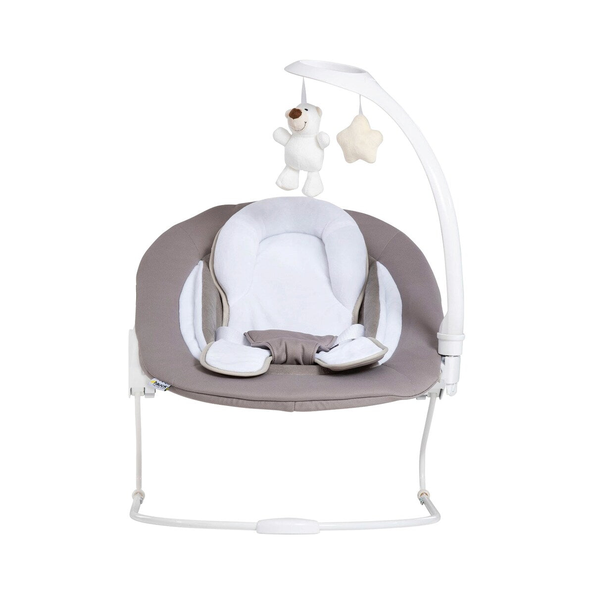 Babyvipp Alpha Bouncer 2in1 Deluxe med avtakbart understell montert