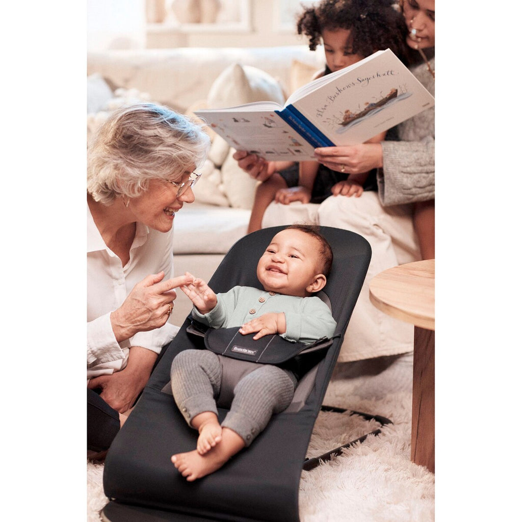 Detalj av vaskbart trekk på Babyvipp Balance Soft
