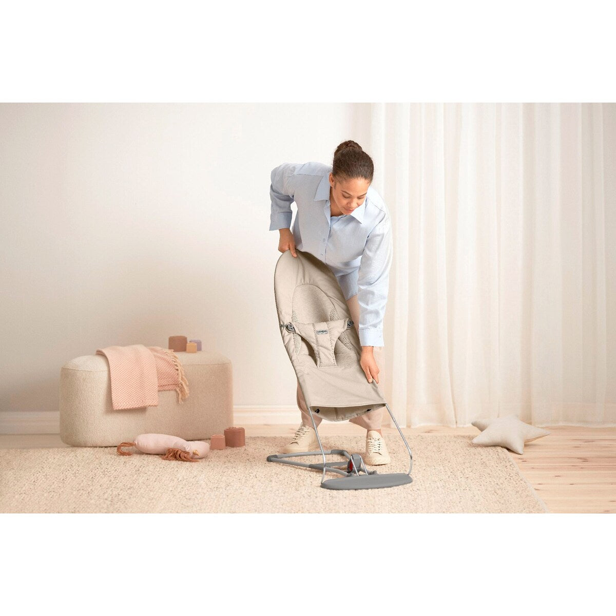 Babyvipp Balance Soft Tri-Fabric fra fødsel til 2 år - BabyBjörn