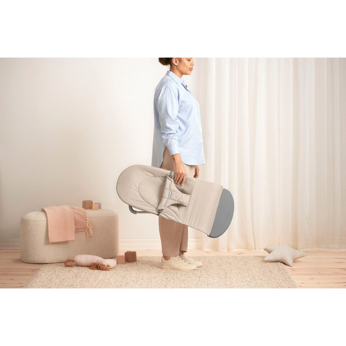 Babyvipp Balance Soft Tri-Fabric fra fødsel til 2 år - BabyBjörn