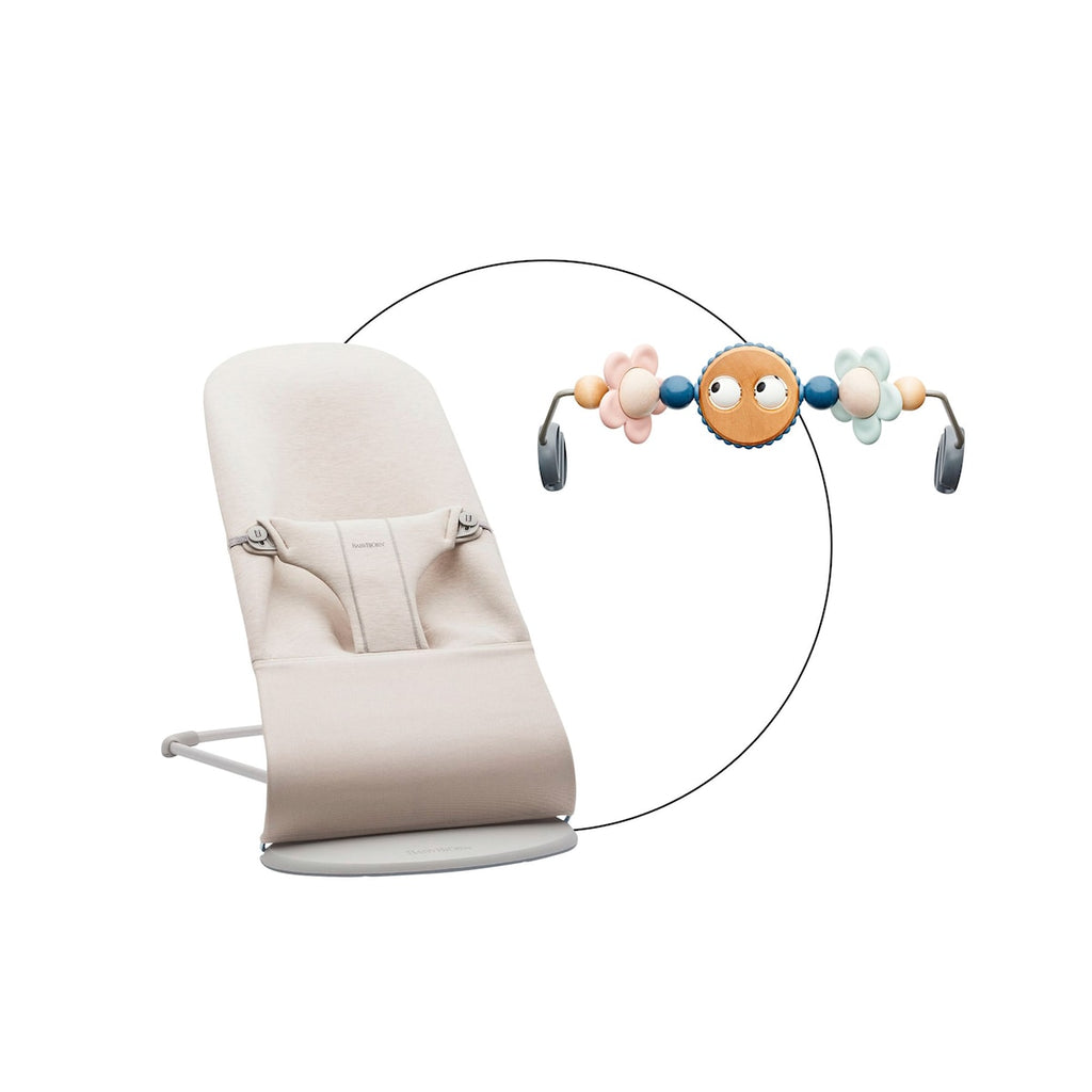 Babyvipp Bliss 3D jersey med lekebøyle forfra