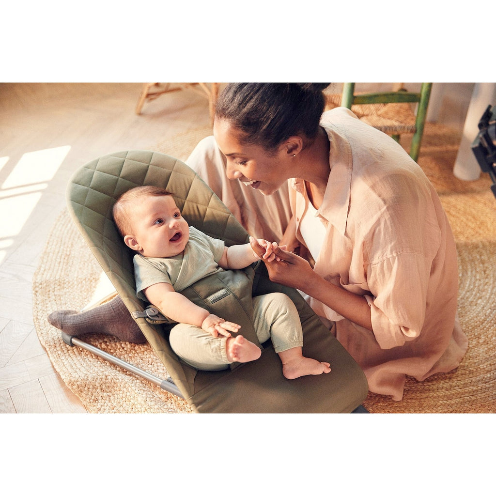 Babyvipp Bliss bomullsmiks med justerbare posisjoner