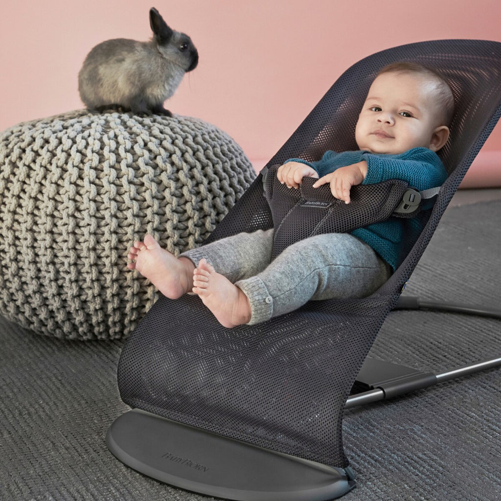 Babyvipp Bliss Mesh fra fødsel til 2 år, netting detalj av nettstoff