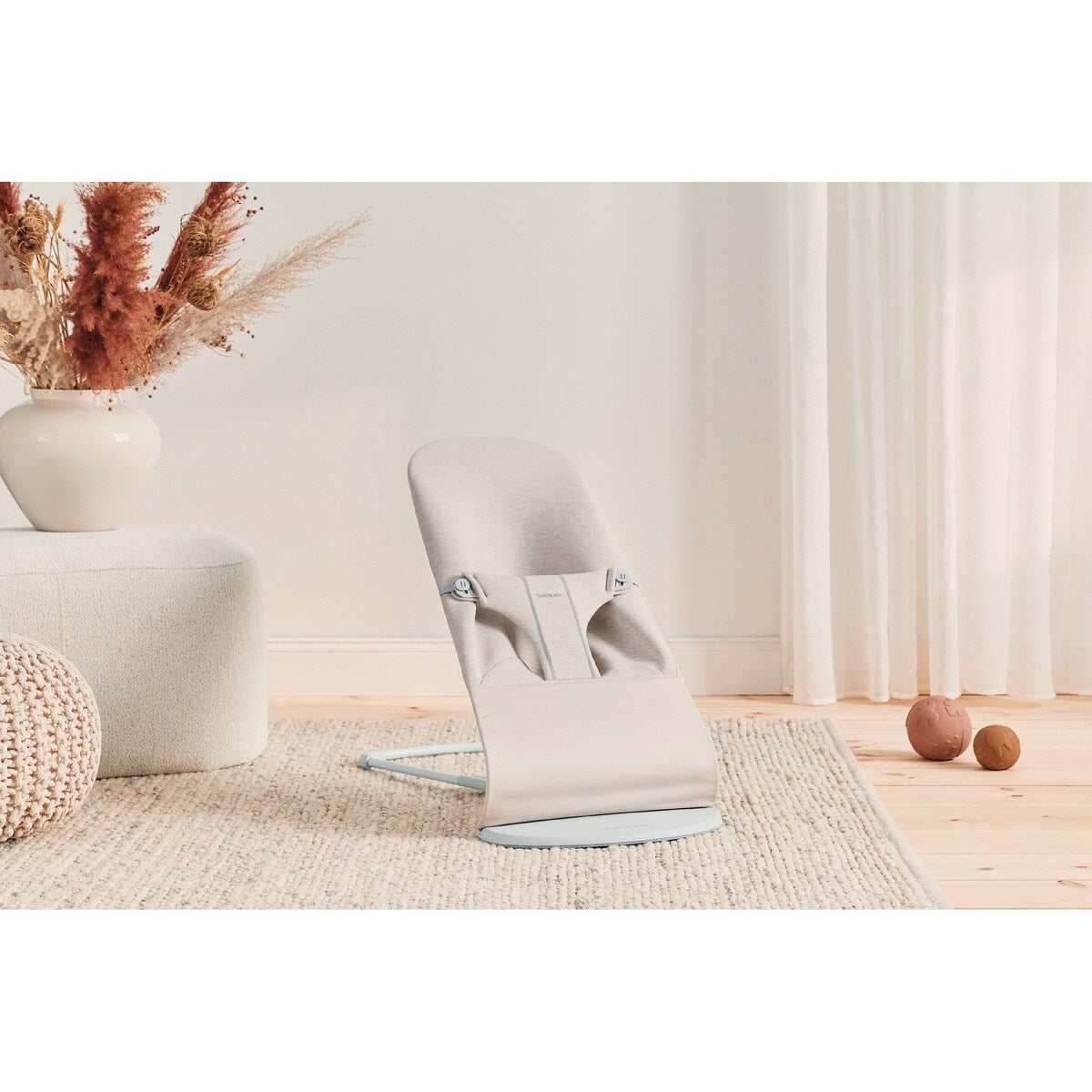 Detalj av Babyvipp Bouncer Bliss 3D Jersey stoff