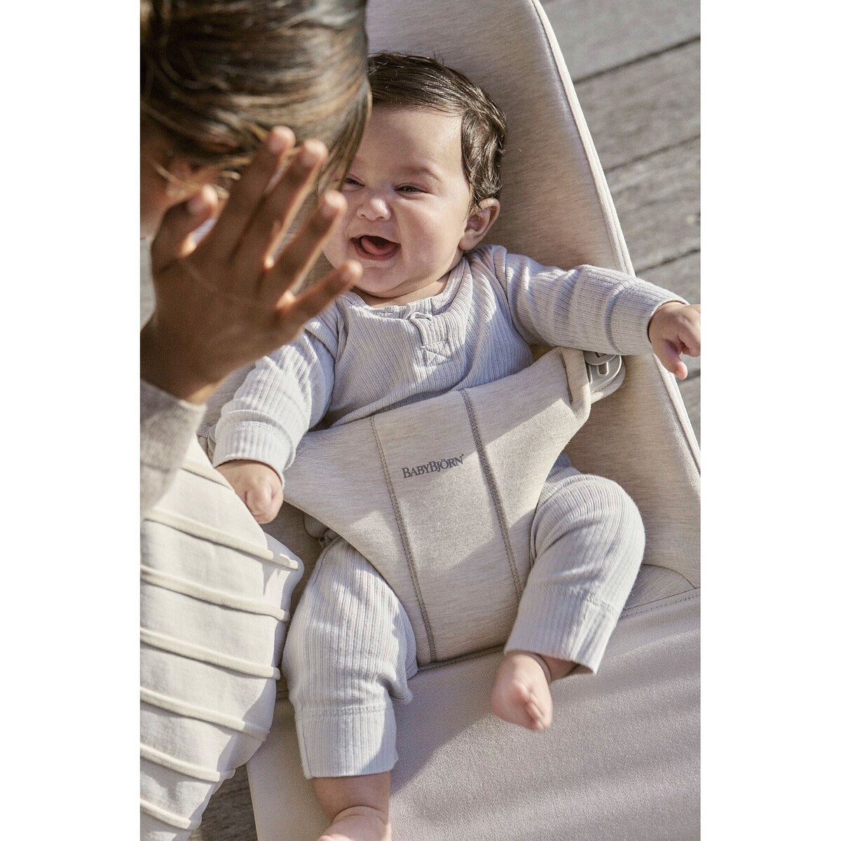 Babyvipp Bouncer Bliss 3D Jersey fra fødsel til 2 år - BabyBjörn
