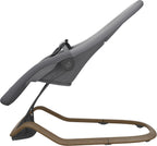 Nærbilde av 3D-strikkstoff på Babyvipp Dove Pro Elegance Graphite