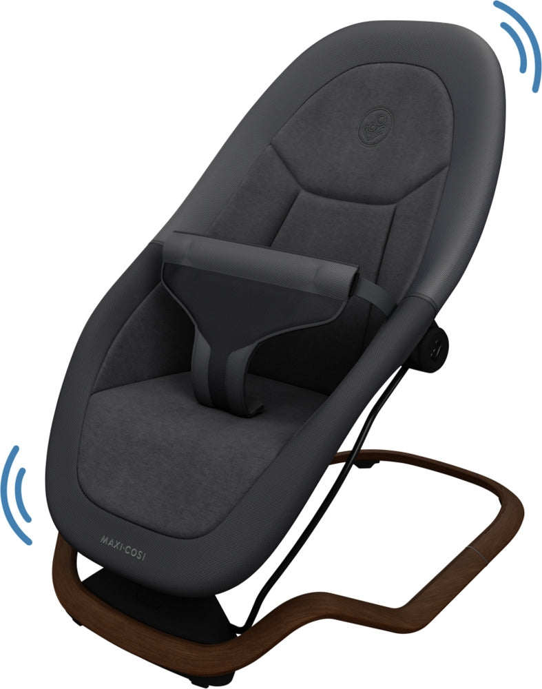Babyvipp Dove Pro Elegance Graphite sammenklappet for transport