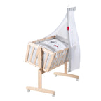 Babyvugge komplettsett Adam & Eule detalj av tekstil