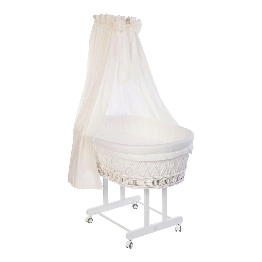 Babyvugge Maxi Basic med sengehimmel 86 x 46 cm - Mionido