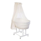 Babyvugge Maxi Basic med sengehimmel 86 x 46 cm - Mionido
