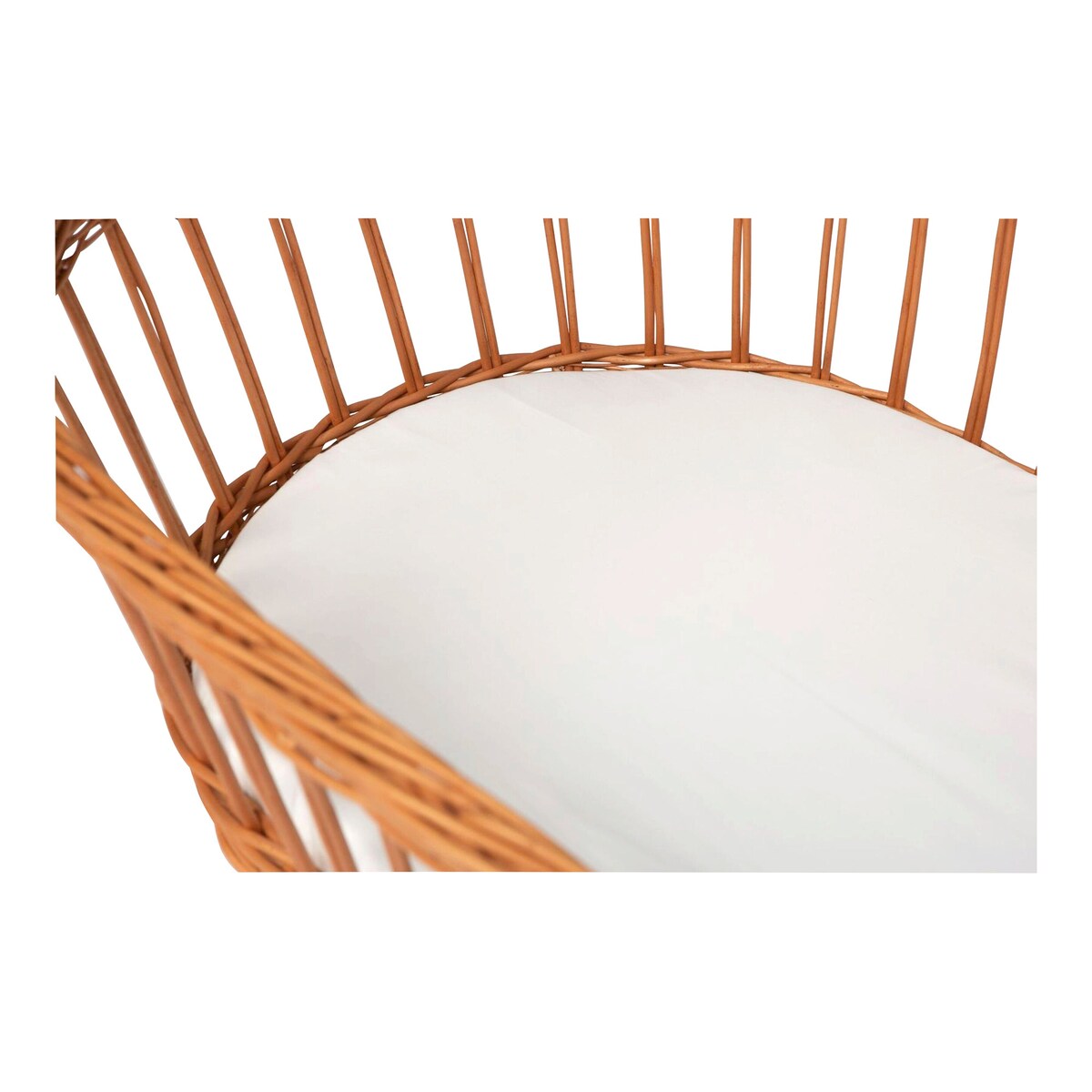 Babyvugge Maxi Basic med sengehimmel 86 x 46 cm - Mionido