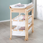 Bade- og stellekombinasjon Baby Pool uttrekkbar 83x56 cm - roba