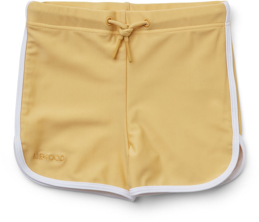 Badebukse for barn resirkulert polyester str. 86/92 - Liewood Dagger forfra