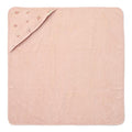Badehåndkle med hette Blossom 75x75 cm økologisk bomull fra Little Dutch
