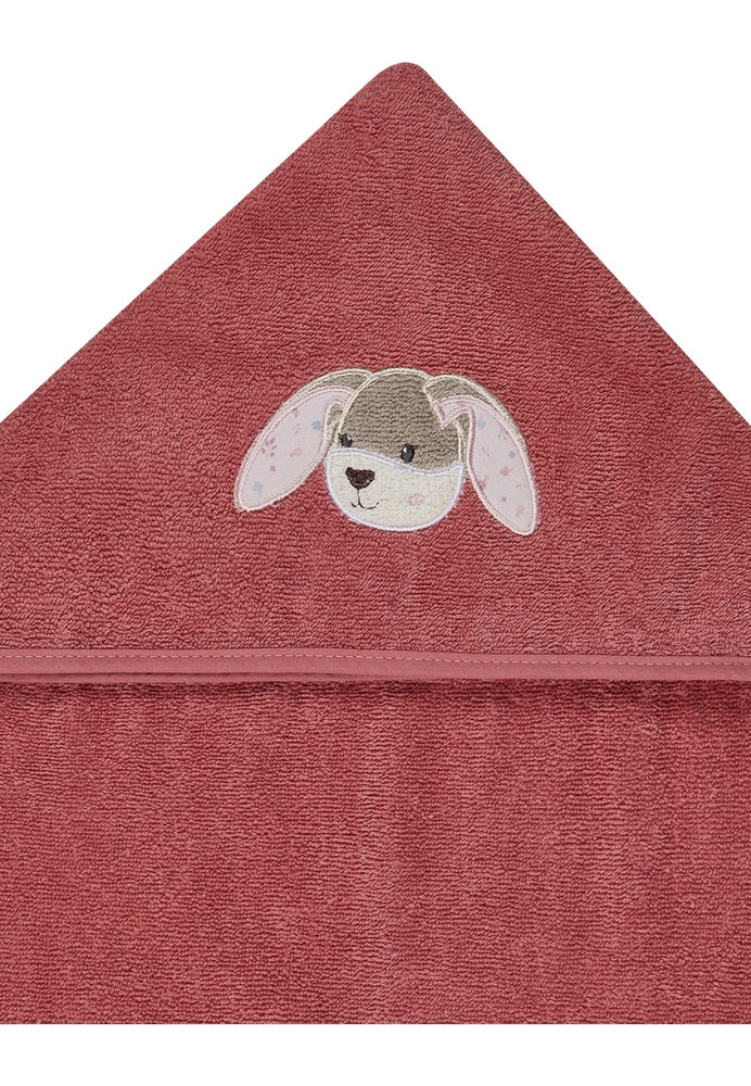 Detalj av hetten på Badehåndkle med hette 100x70 cm hare Hanni bomull - Sterntaler