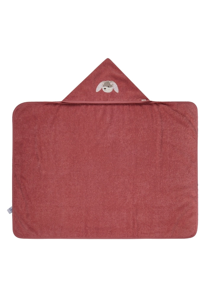 Badehåndkle med hette 100x70 cm hare Hanni bomull - Sterntaler montert