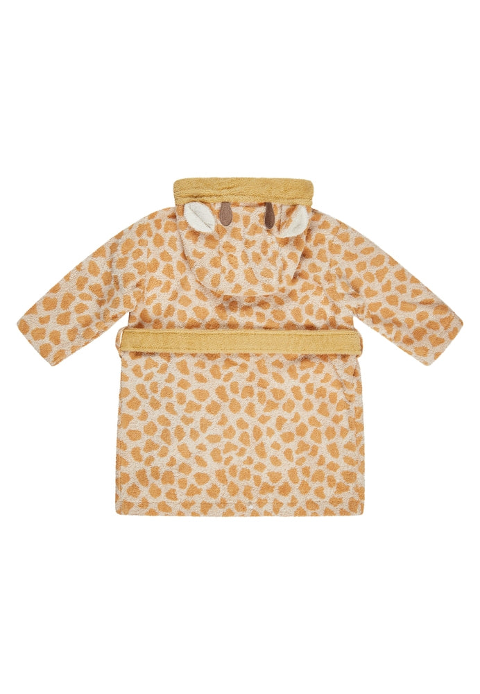 Badekåpe frotté giraff Kaya str 74/80 med hette bakside