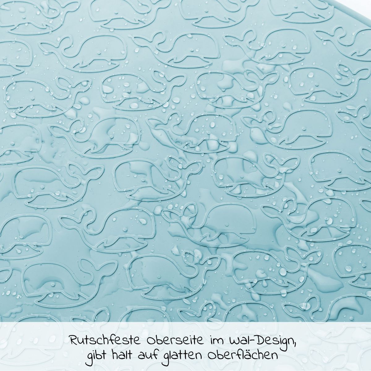 Detalj av sugekopper på Badekarmatte MyHappyBath Mat XL antibakteriell