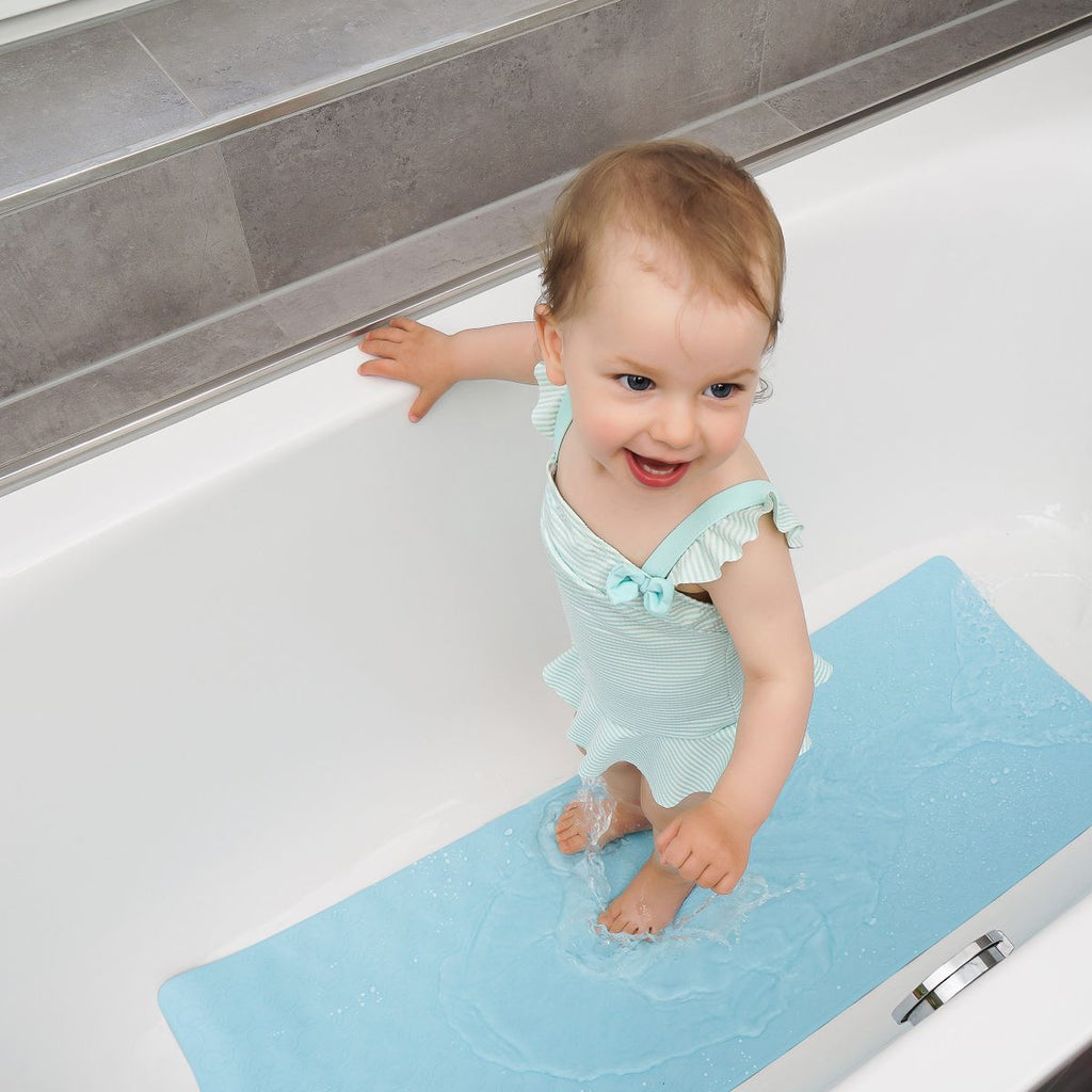 Nærbilde av antibakteriell overflate på Badekarmatte MyHappyBath Mat XL