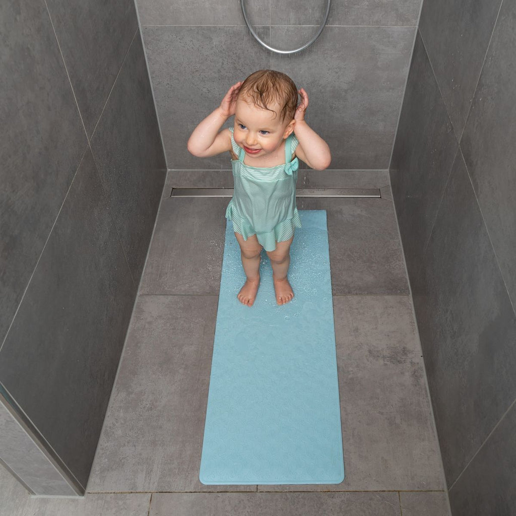 Sidebilde av Badekarmatte MyHappyBath Mat XL antibakteriell med sugekopper