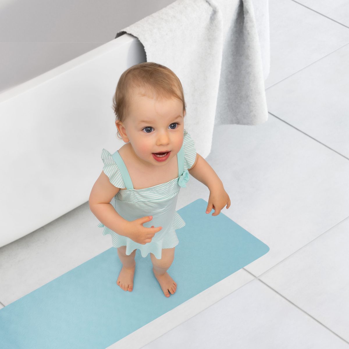 Badekarmatte MyHappyBath Mat XL antibakteriell klar til bruk i badekar