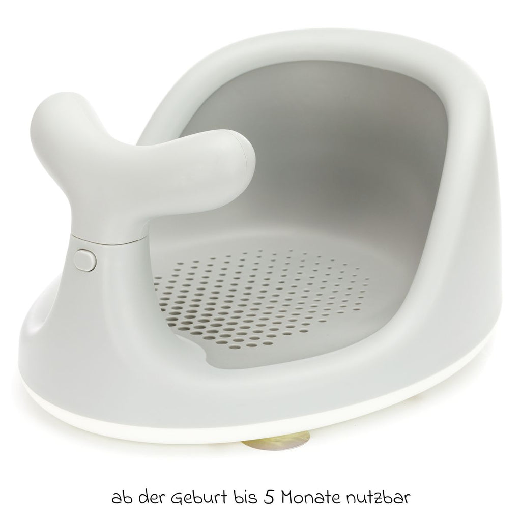 Detalj av sklisikre sugekopper på Badekarsete Hval ergonomisk med Fillikid