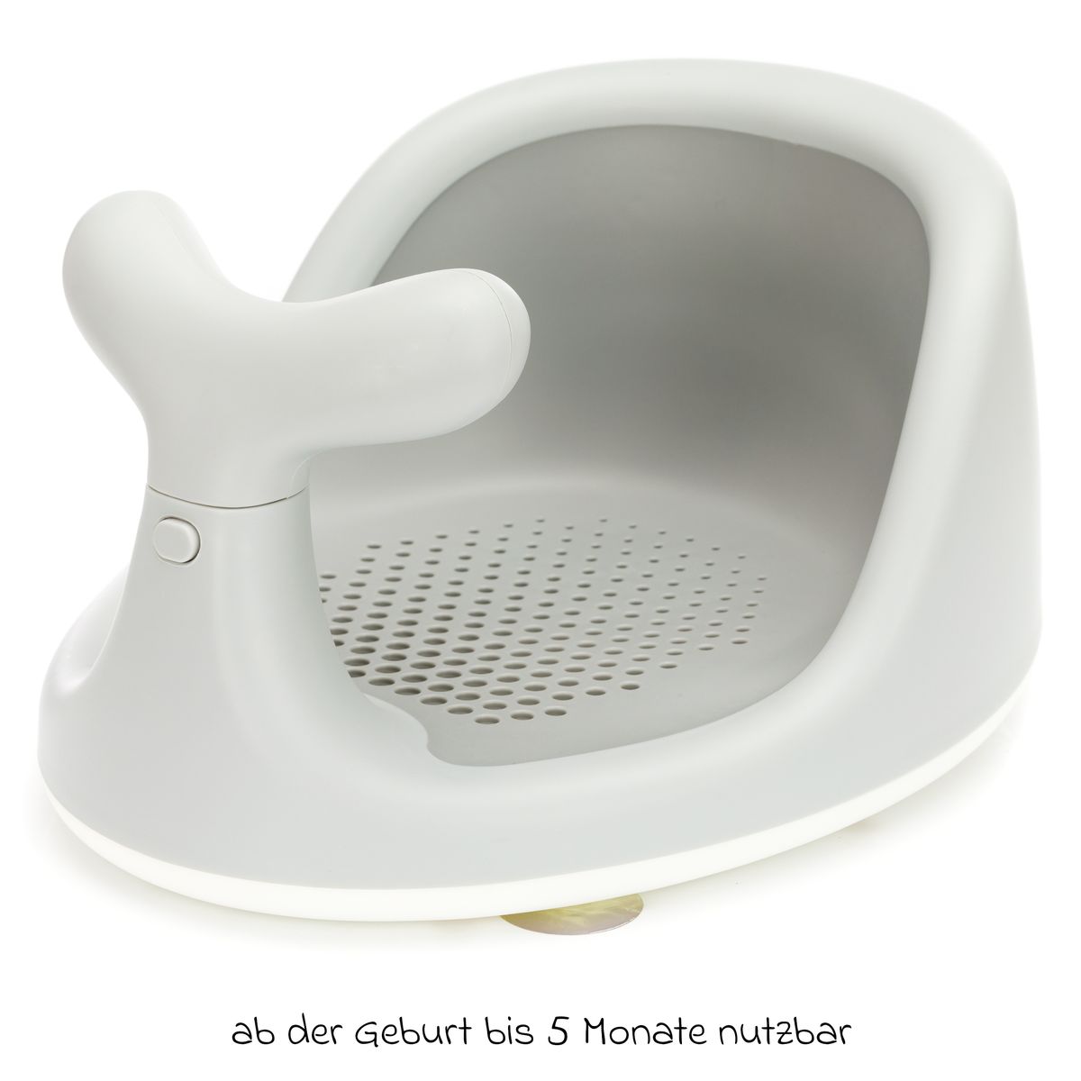 Detalj av sklisikre sugekopper på Badekarsete Hval ergonomisk med Fillikid