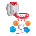 Badeleke elefant basketballkurv med sugeknopp for badekar