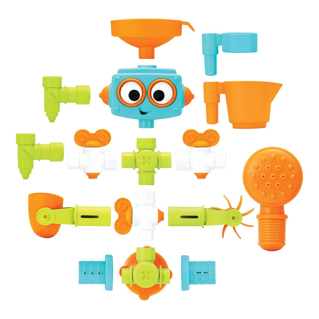 Badeleke robot 16 deler fra 10 mnd bakside