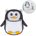 Badeleketøysnett med sugekopper MyHappyPingu forfra