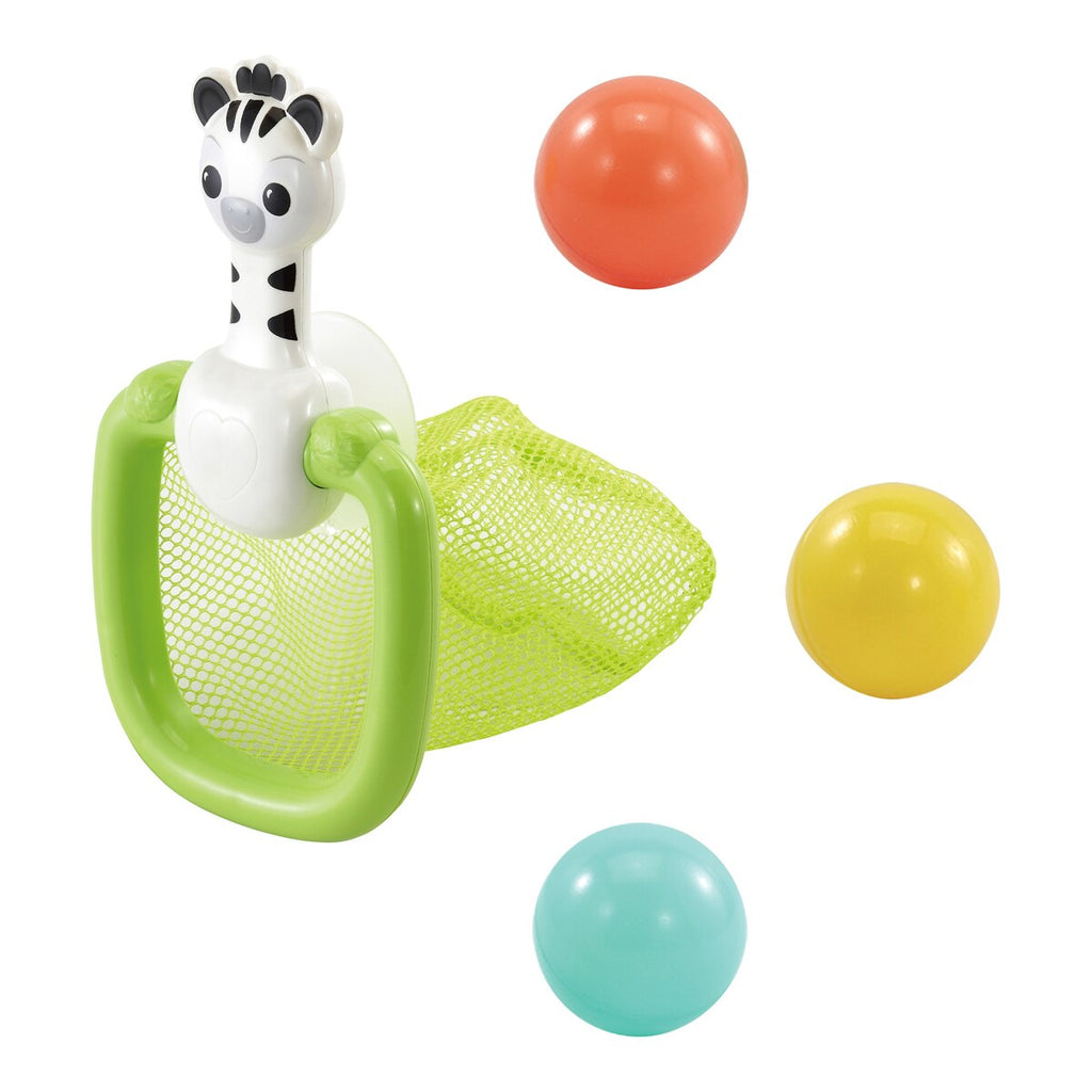 Badesett med 6 leker for barn fra 12 mnd - VTech oppbevaringsnett med sugekopper