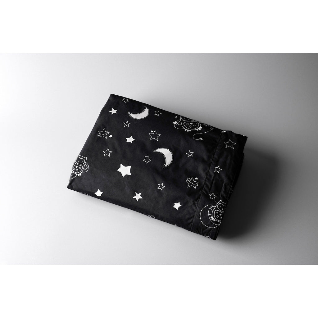 Bærbar mørkleggingsrullegardin Sleeptight 130x198 cm bakside med sugekopper