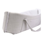Bærbart babynest Nest'n Go 70x32 cm med bæreveske bakside