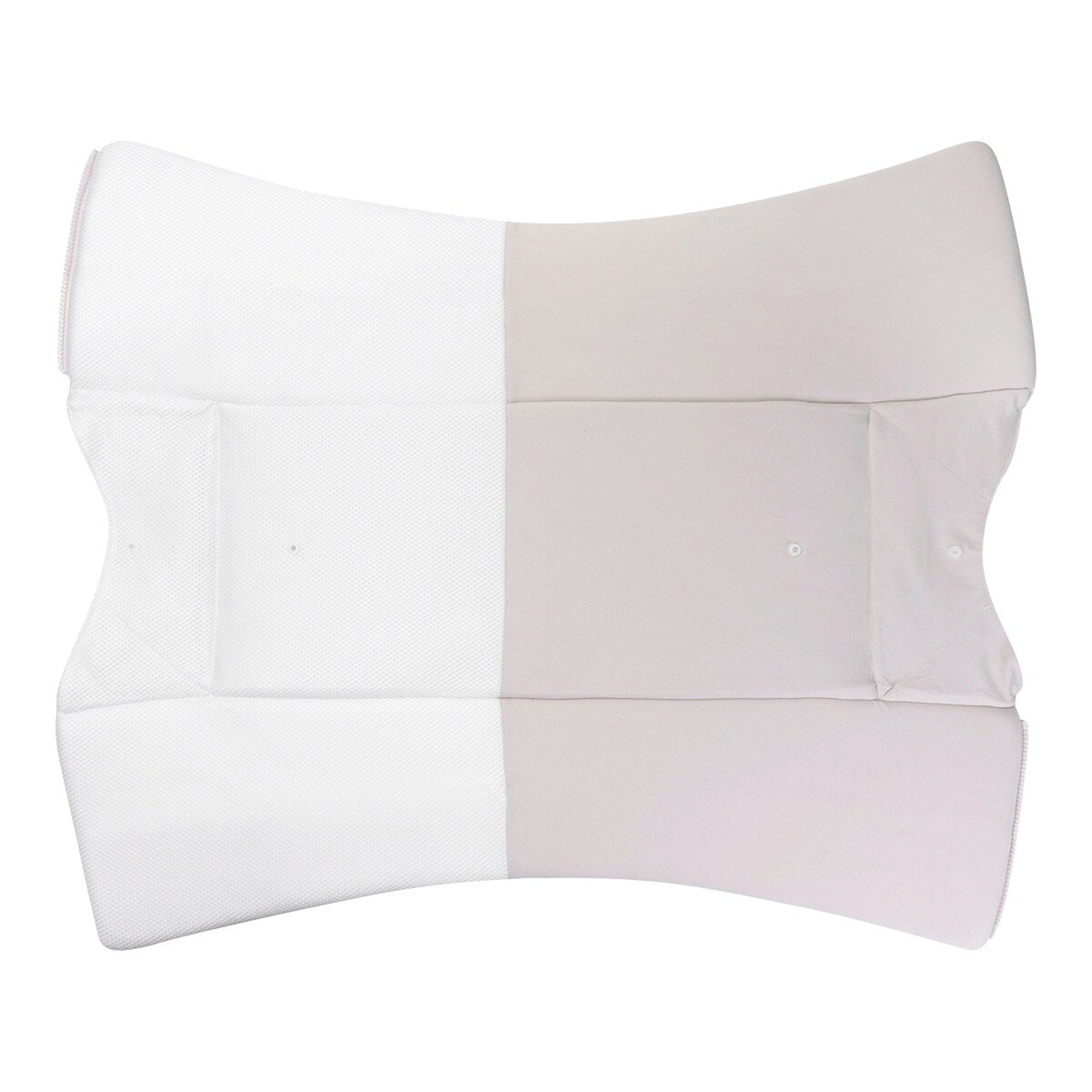 Bærbart babynest Nest'n Go 70x32 cm med bæreveske detalj av stoff