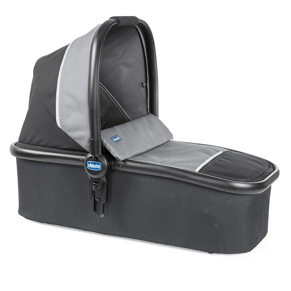 Bærebag Kwik One 74x27 cm, 0-6 mnd, Jet Black forfra