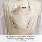 Bæresjal Prima natur økologisk bomull 68 x 470 cm - Didymos