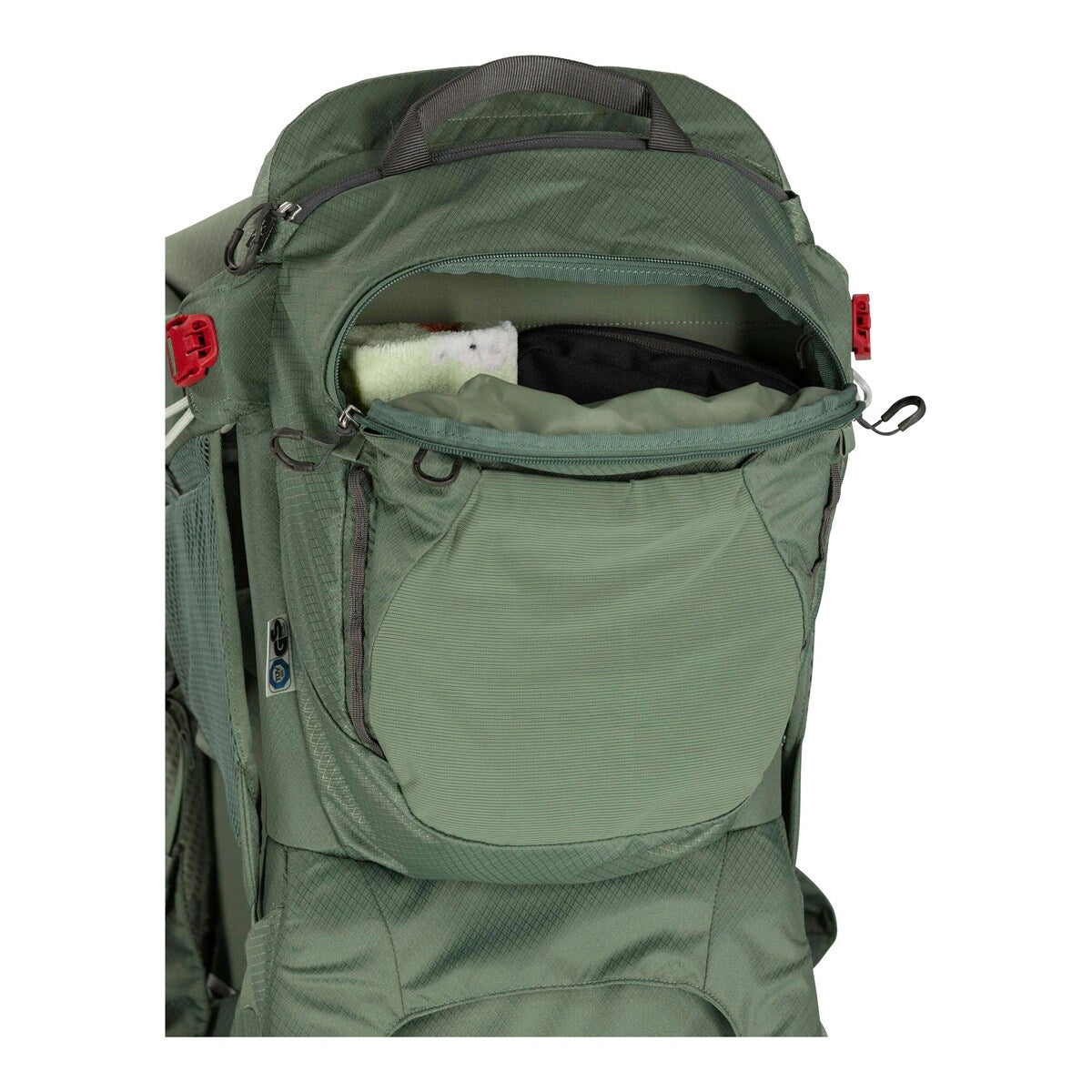Bærestol for barn Poco Premium med UV50+ solskjerm, opptil 22 kg - Osprey