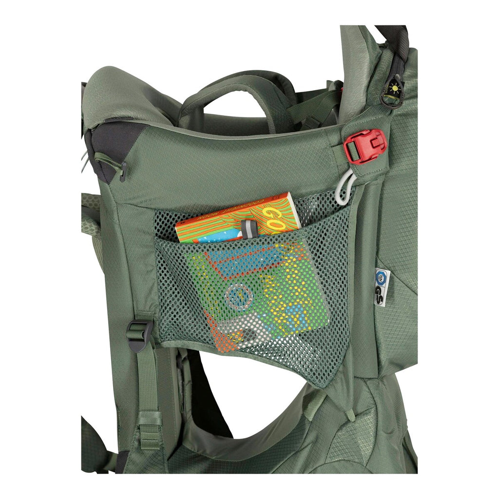 Bærestol for barn Poco Premium med UV50+ solskjerm, opptil 22 kg - Osprey