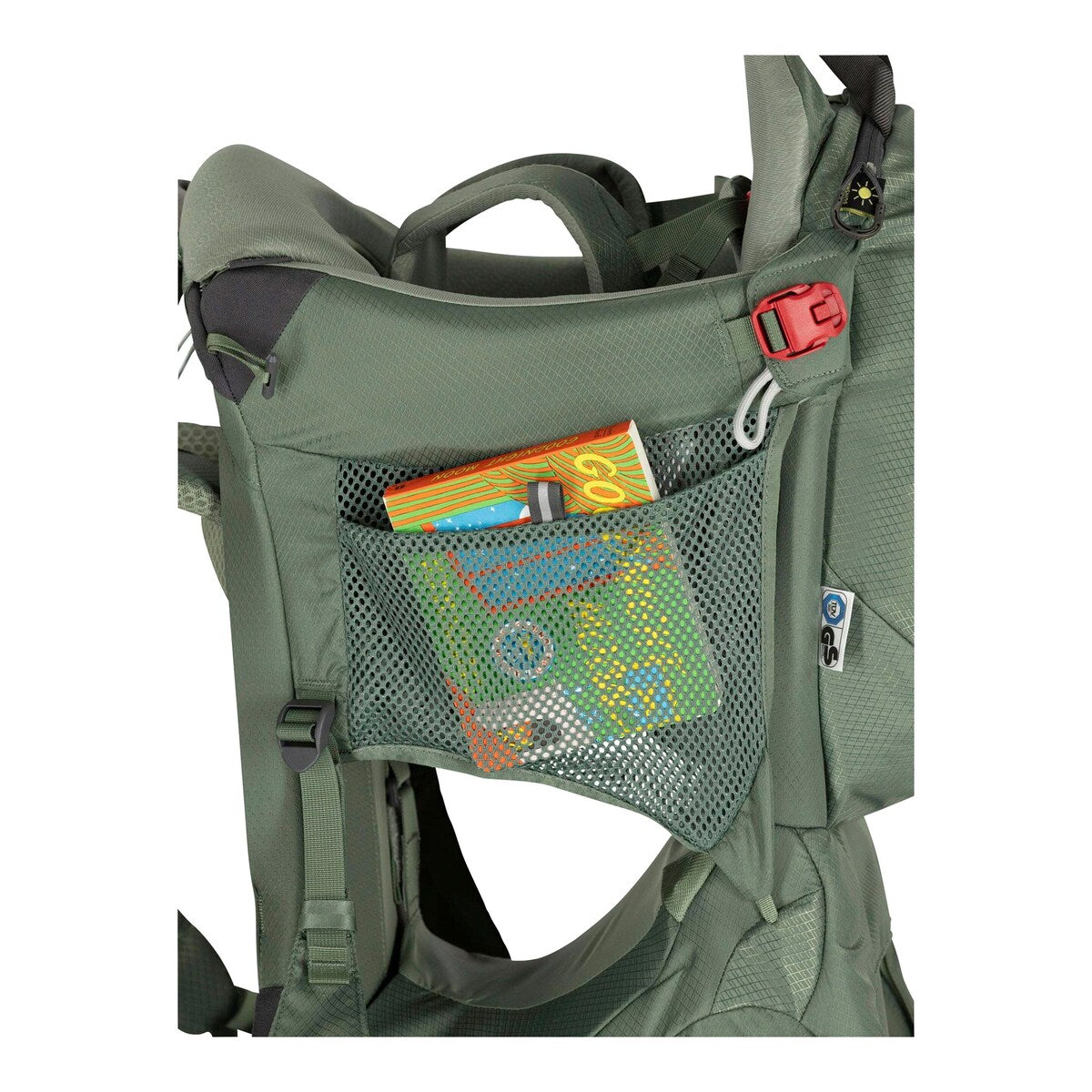 Bærestol for barn Poco Premium med UV50+ solskjerm, opptil 22 kg - Osprey