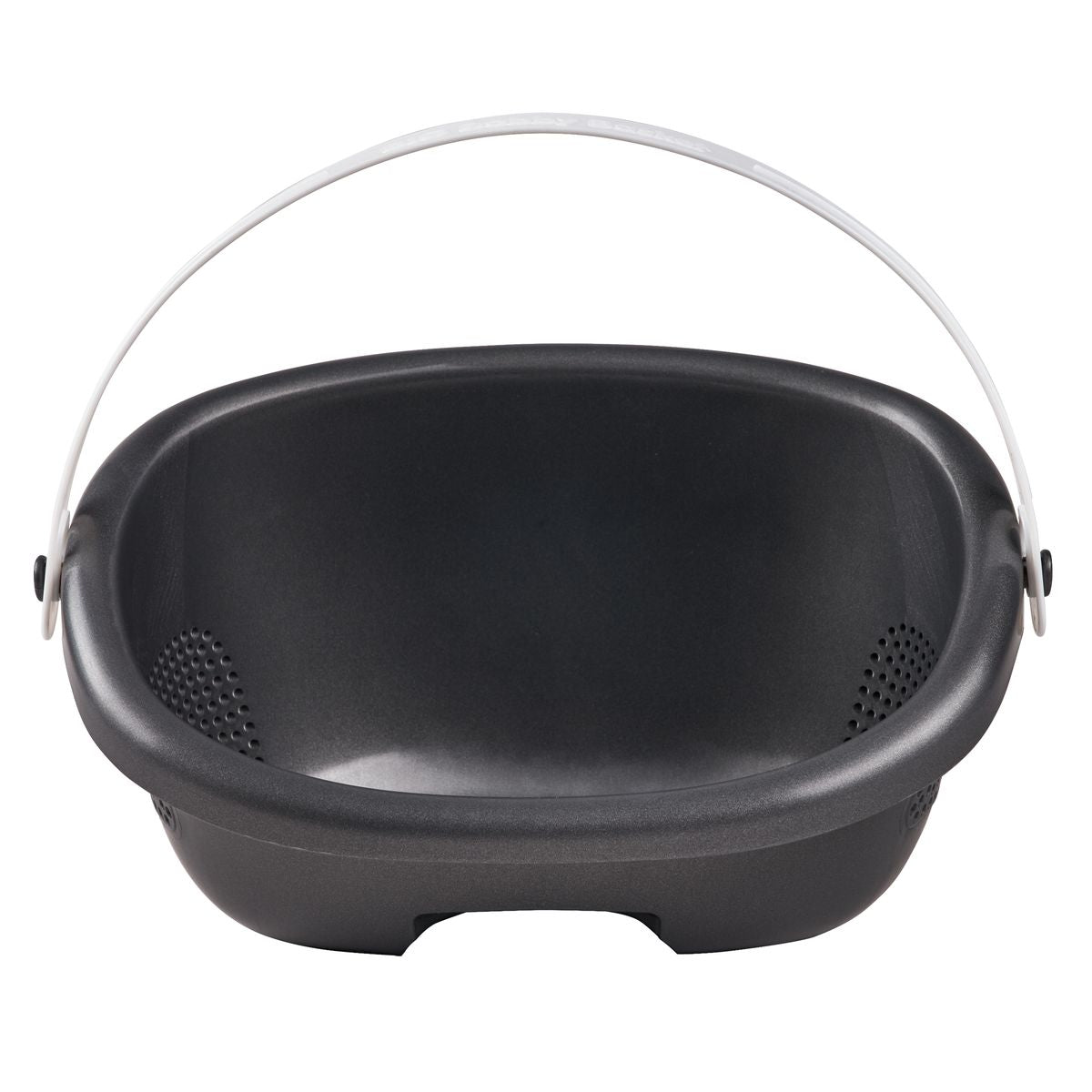Bagasjekurv for Bobby Car med adapter, svart - BIG forfra